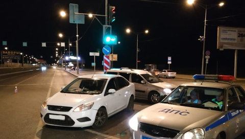В Самаре нетрезвая автоледи попала в ДТП на перекрестке ул. Алма-Атинской и Московского шоссе