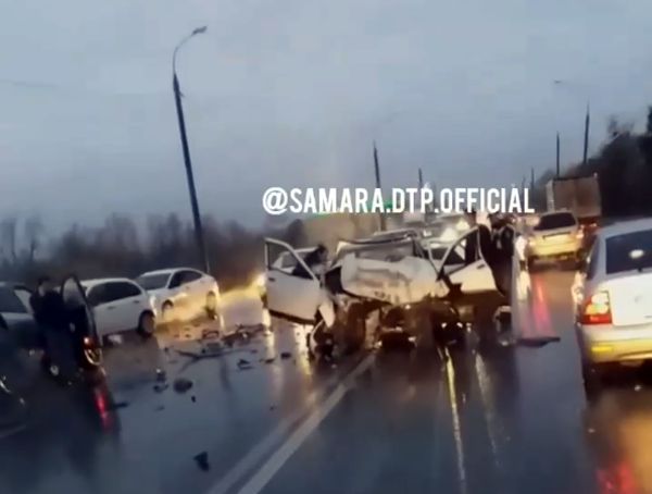 В Самаре на Южном шоссе произошло смертельное ДТП: видео | CityTraffic