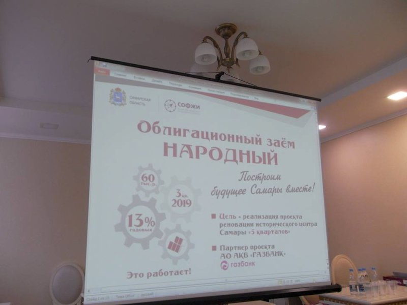 «Народный» займ в Самарской области реали­зовали на 66,35%