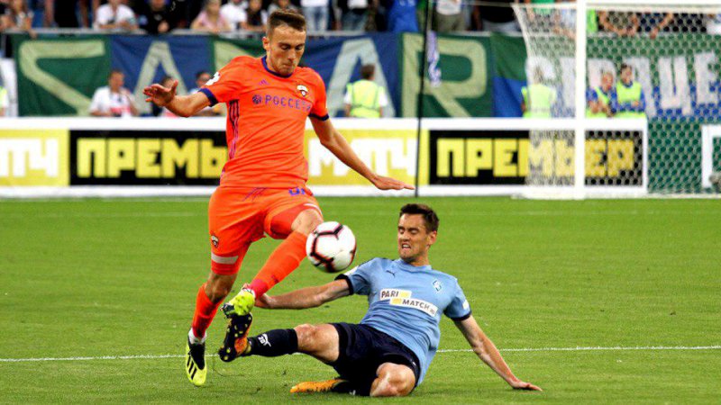 «Крылья Советов» играют вничью с ЦСКА в первом матче сезона