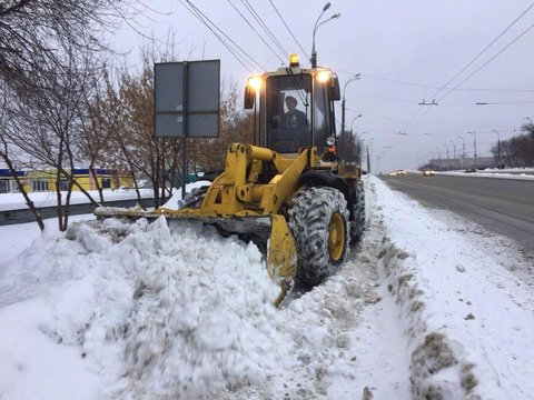 Самарские полигоны с начала зимы приняли более 400 тысяч тонн снега