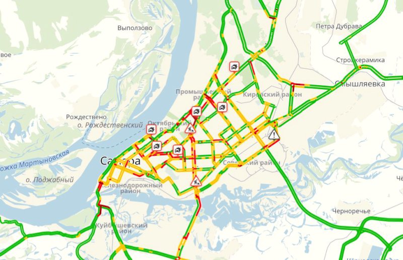 Пробки на дорогах в самаре сейчас. Пробки Самара дорожные. Пробки Самара Тольятти. Карта пробки Самара. Кошелев пробки Самара.