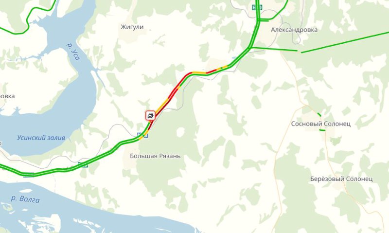 Трасса м 5 карта