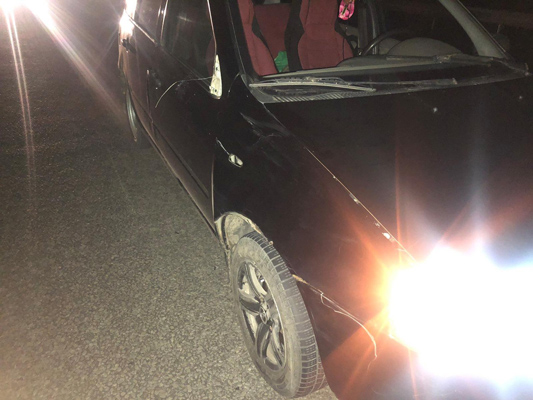 На автодороге Самара-Бугуруслан водитель «Калины» сбил пешехода, который ночью шел по проезжей части | CityTraffic