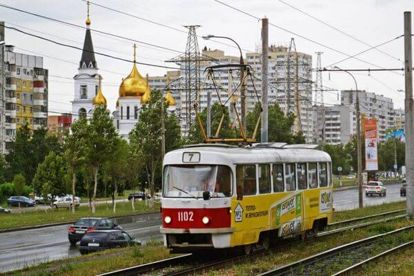 В Самаре возобновится движение трамваев №№7,11 и 12 до стадиона "Самара Арена" | CityTraffic