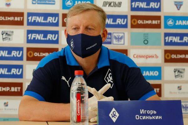 Игорь Осинькин: «Как тренер хотел бы, чтобы Зиньковский остался»