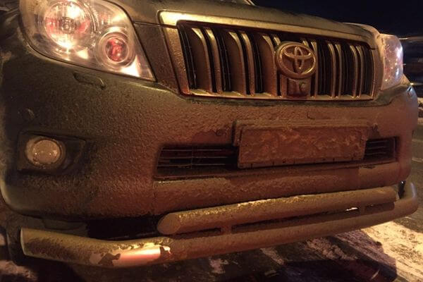 "Тойота Ланд Крузер" из Тюмени сбил пешехода на трассе М-5 в Самарской области | CityTraffic