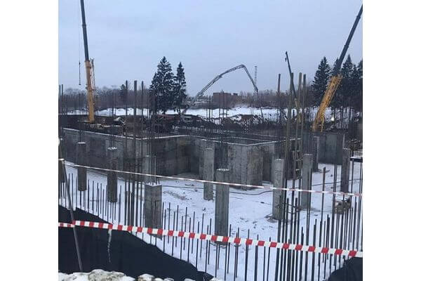 В Самаре завершают устройство фундамента здания второй школы на Пятой просеке | CityTraffic В Самаре завершают устройство фундамента здания второй школы на Пятой просеке | CityTraffic