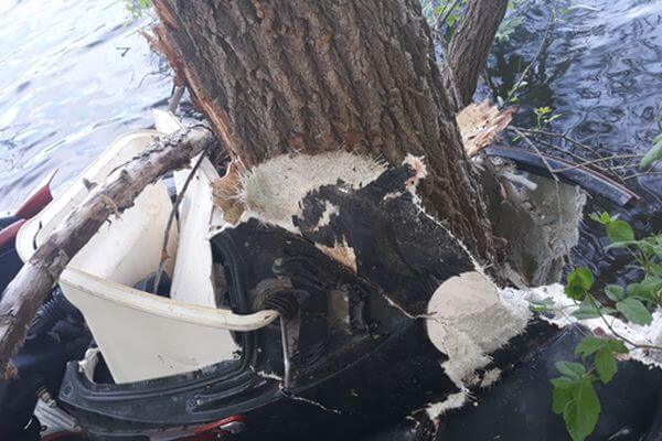 Женщина погибла, врезавшись на гидроцикле в дерево в Самарской области | CityTraffic