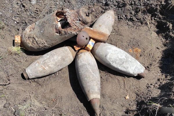 В Самарской области нашли еще 23 авиабомбы, произ­ве­денные сто лет назад