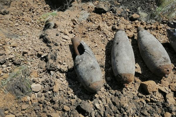 В Самарской области уничтожили 24 авиаци­онные бомбы столетней давности