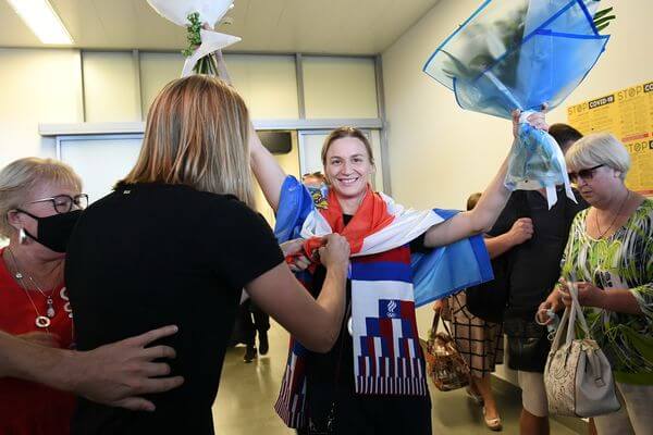 Гандболистка «Лады» Ольга Фомина вернулась в Тольятти с сереб­ряной медалью Олимпиады в Токио