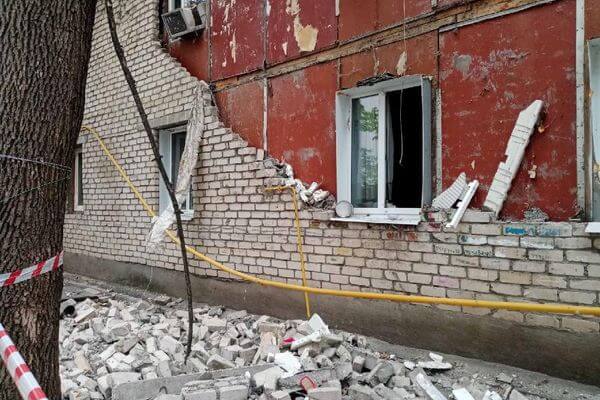 В Самаре обрушилась стена аварийного дома в Промышленном районе