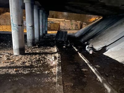 В Самаре нашли тела двоих мужчин после тушения пожара в районе автомобильного моста | CityTraffic