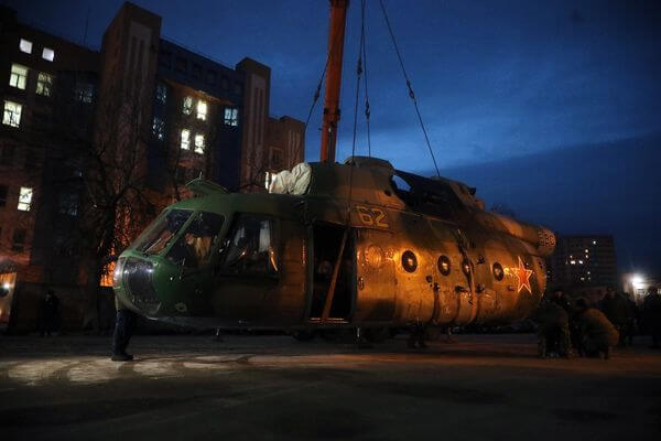 В Самарский университет доставили вертолет Ми-8 МТ для военной подготовки студентов | CityTraffic