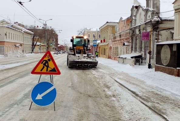 В Самаре более 340 единиц техники было задействовано в расчистке улиц после снегопада | CityTraffic