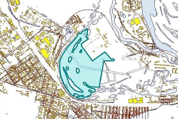 В Самаре утвердили проект плани­ровки по строи­тельству высоток рядом с озером Дубовый Ерик