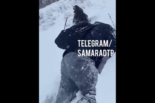 В Сокольих горах туристы из Самары попали под сход снега