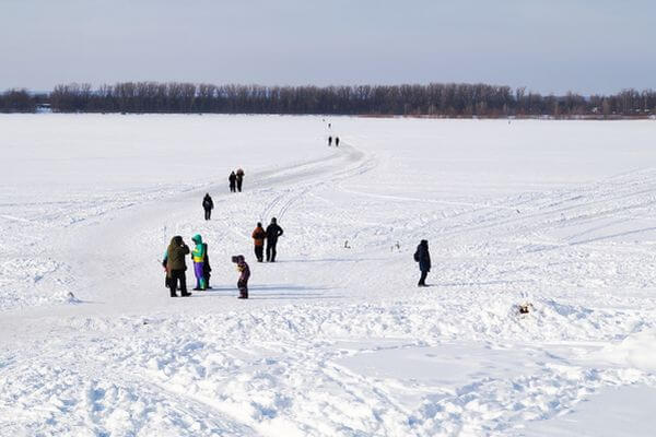В МЧС рассказали, где в Самарской области самый тонкий лед