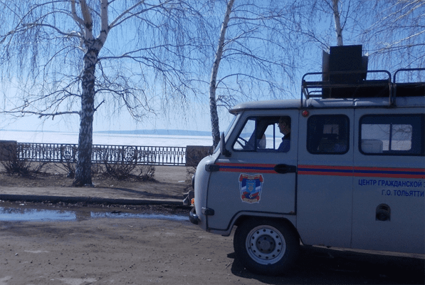 В Тольятти прошел рейд по преду­пре­ждению несчастных случаев на тонком льду