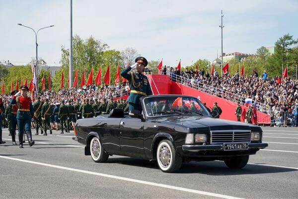 Самарская область Парадом отметила 77‑ю годовщину Победы