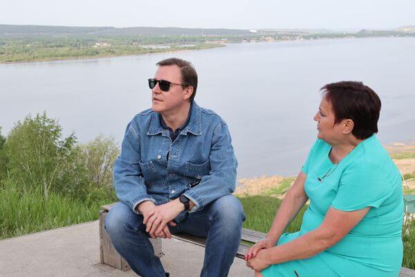 Жители села Ширяево попросили губер­натора Дмитрия Азарова создать новую лодочную станцию