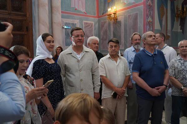 Мощи Сергея Радонежского прибыли в Софийский собор в Самаре