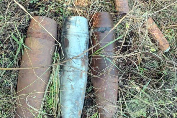 В Самарской области найдены крупно­ка­ли­берные артил­ле­рийские снаряды