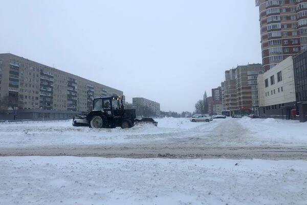 Дороги Тольятти в канун Рождества: почистили, как смогли