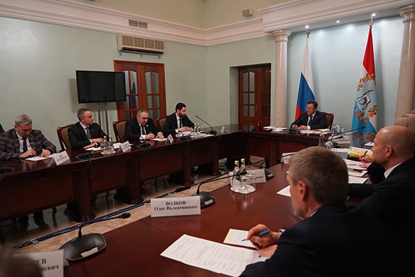 Губернатор Самарской области провел встречу с руково­ди­телем Роспатента