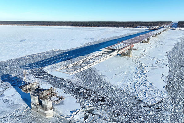 Общая готов­ность Волжского моста и трассы «Обход Тольятти» составляет свыше 75%