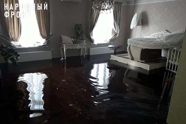 В двух селах Ставропольского района Самарской области затопило подвалы и первые этажи домов