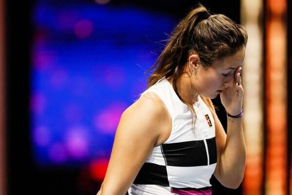 Теннисистка Дарья Касаткина с разгромным счетом проиграла испанке Пауле Бадоcе