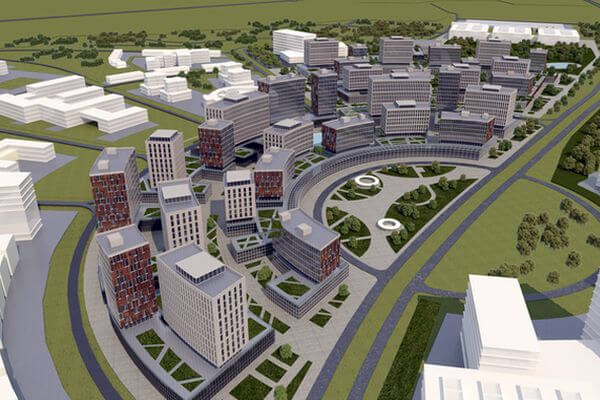 В Самаре согла­совали архитек­турный облик межву­зов­ского кампуса у стадиона «Солидарность Арена»