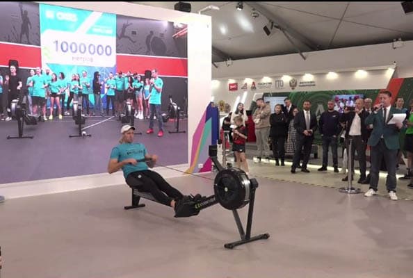 В Тольятти установили рекорд России по индор-гребле на дистанции 1 000 000 метров
