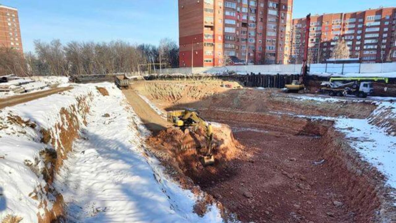 На улице Губанова в Самаре начали возводить жилой комплекс | CityTraffic