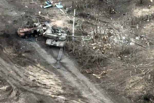Самарские бойцы уничтожили танк «Абрамс» под Авдеевкой