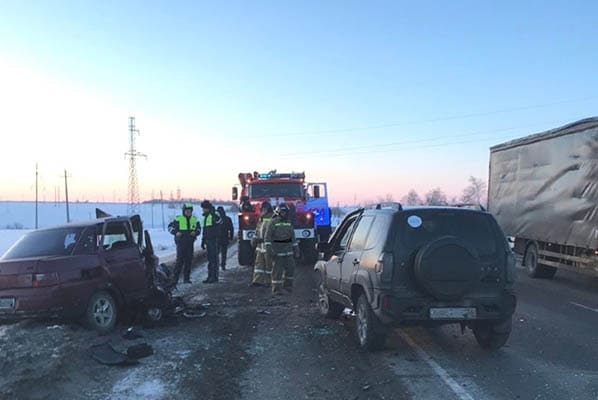 Один человек пострадал в результате ДТП на трассе «Самара-Оренбург»