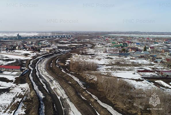 В Самарской области подтоплены 6 низководных мостов