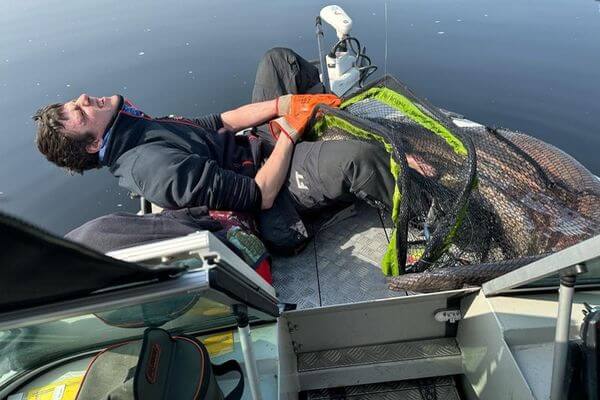 Самарский рыбак поймал сома весом 54 кг