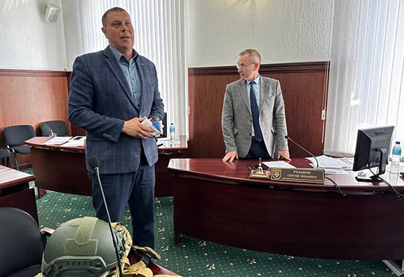 В Тольятти на СВО проводили депутата гордумы