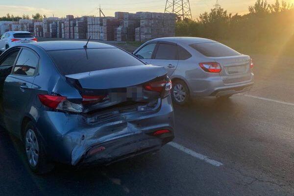 В Тольятти столкнулись 5 автомобилей, пострадали 2 человека