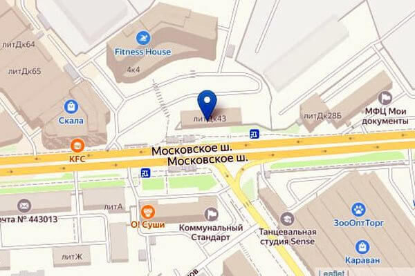 На Московском шоссе в Самаре рядом с МФЦ появится деловой центр