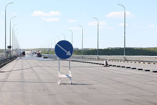 Движение по новому мосту через Волгу в Самарской области запустят в ближайшие месяцы