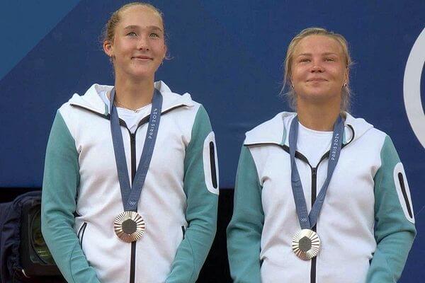Теннисистка из Самарской области Диана Шнайдер завоевала серебро на Олимпийских играх